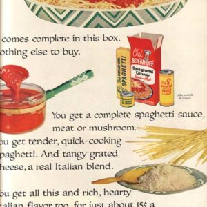 Chef Boy-Ar-Dee Ad March 1959