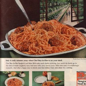 Chef Boy-Ar-Dee Ad November 1959