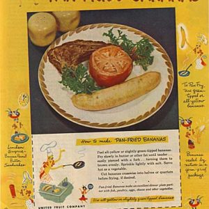 Chiquita Bananas Ad 1949
