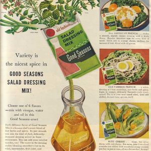 Good Seasons Ad 1957