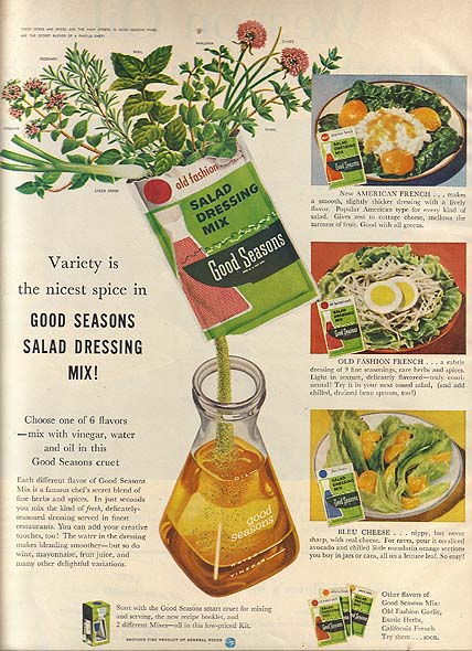 Vintage Good Seasons Salad Dressing Mixer Bottle 