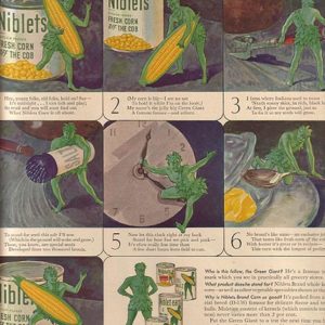 Green Giant Ad 1940