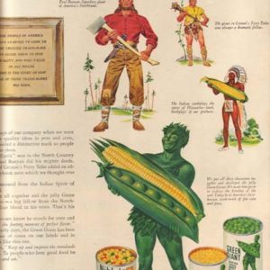 Green Giant Ad 1946