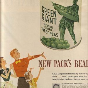 Green Giant Ad 1948