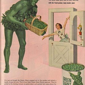 Green Giant Ad 1953