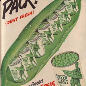 Green Giant Ad August 1949