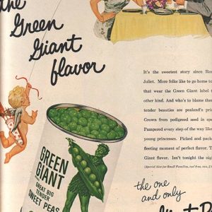 Green Giant Ad February 1957