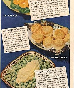 Hellmann's Ad 1950