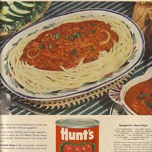 Hunt's Ad 1948