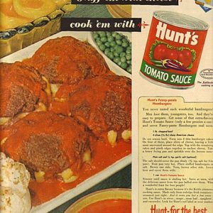 Hunt's Ad 1954