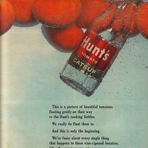 Hunt's Ad 1964 September