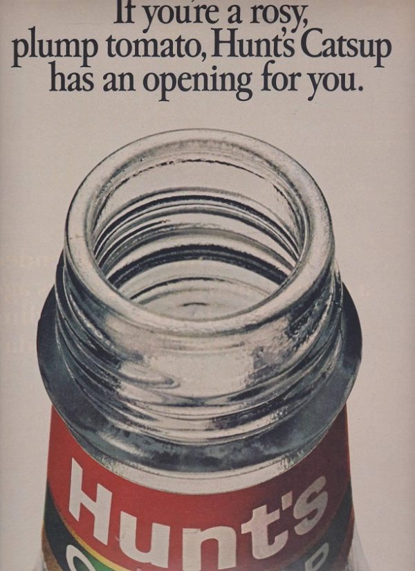 Hunt’s Ad 1967