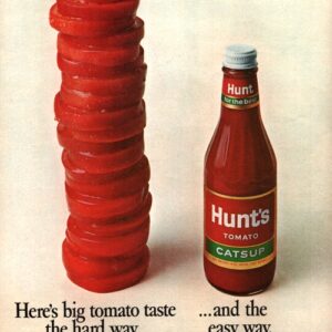 Hunt’s Ad 1968