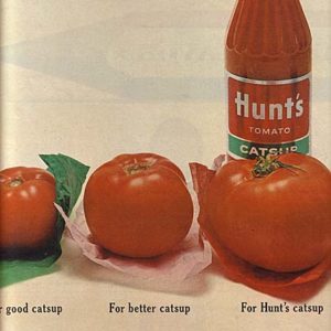 Hunt's Ad March 1964