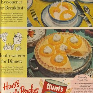 Hunt's Ad October 1952