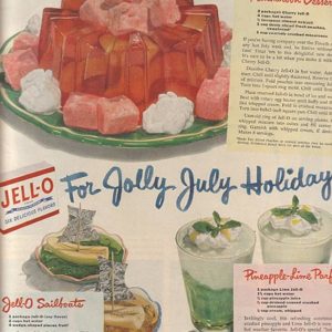 Jell-O Ad 1950