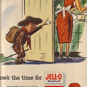 Jell-O Ad 1953