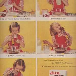 Jell-O Ad May 1955