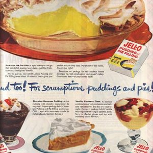 Jell-O Ad October 1951