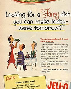 Jell-O Ad October 1952