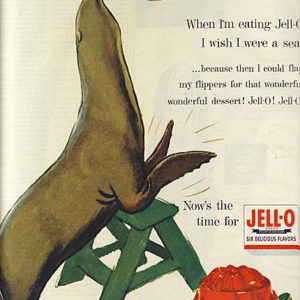 Jell-O Ad September 1954