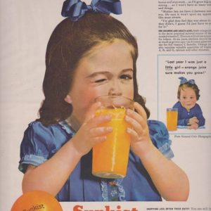 Sunkist Ad 1942