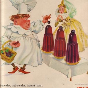 Jell-O Ad 1956