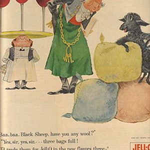 Jell-O Ad April 1957