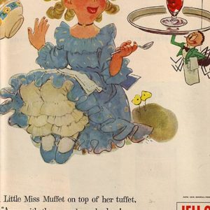 Jell-O Ad August 1955