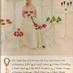 Jell-O Ad December 1958