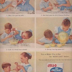 Jell-O Ad June 1955