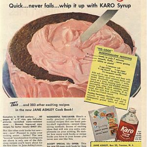 Karo Ad November 1952