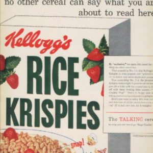 Kellogg’s Ad 1951