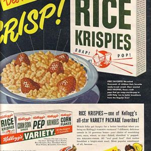 Kellogg's Ad May 1949