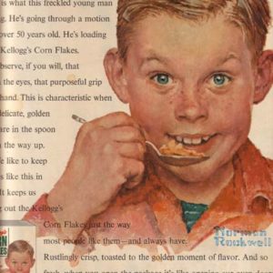 Kellogg’s Ad Norman Rockwell July 1954