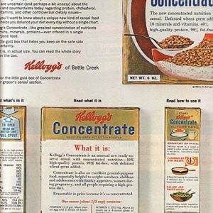 Kellogg’s Ad November 1963