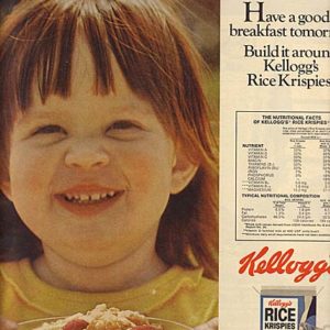 Kellogg’s Ad October 1972