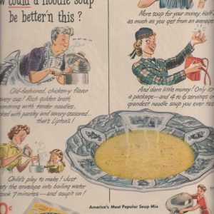 Lipton Ad May 1944