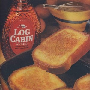 Log Cabin Ad 1961