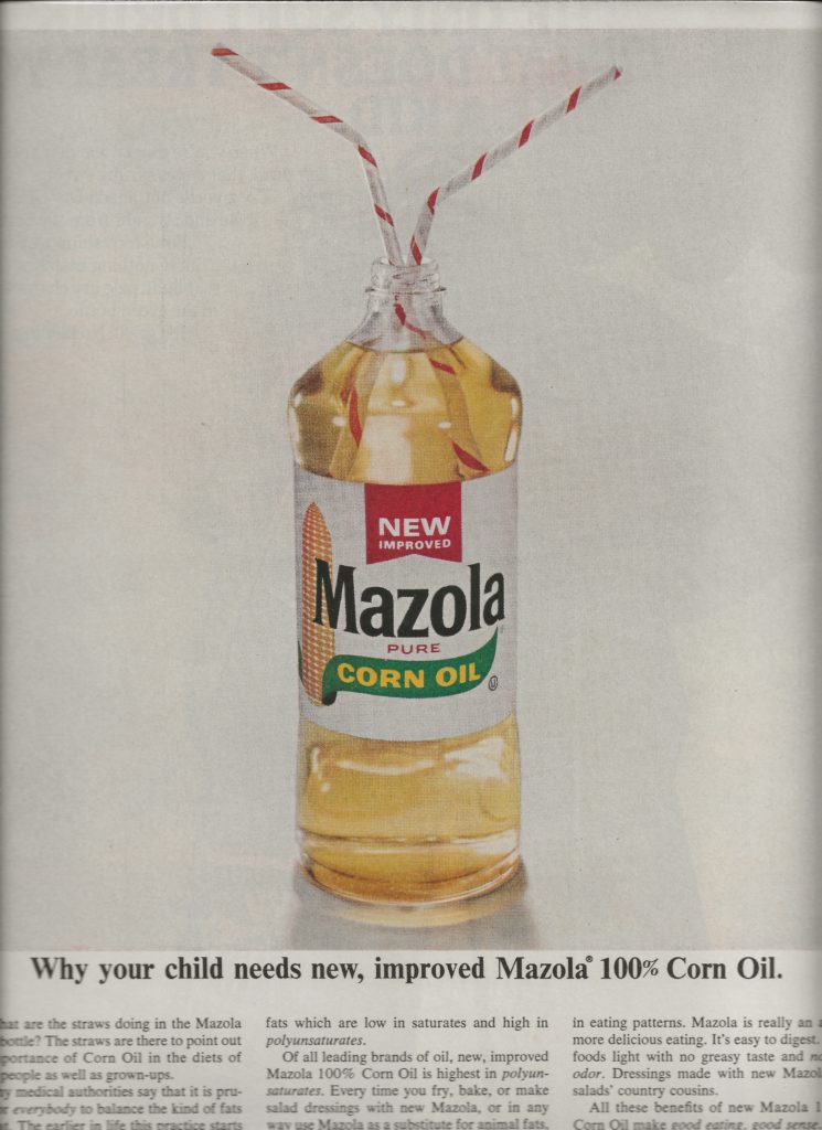 Mazola Ad October 1966