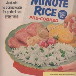 Minute Rice Ad 1954