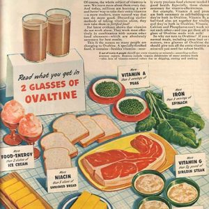 Ovaltine Ad 1945