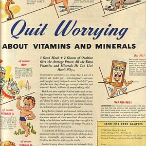 Ovaltine Ad October 1942