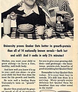 Quaker Ad 1952