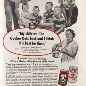 Quaker Ad 1954