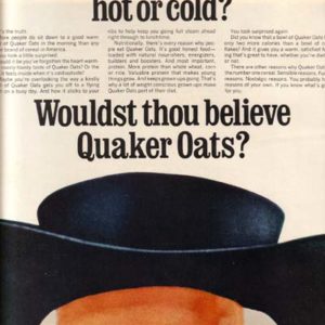 Quaker Ad 1966