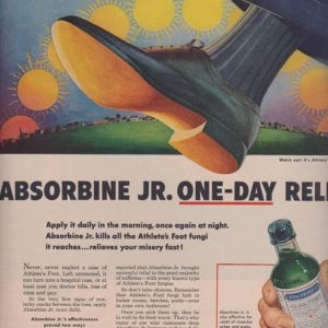 Absorbine Jr Ad 1956