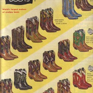 Acme Boots Ad 1952