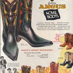 Acme Boots Ad 1960