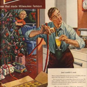 Albert Dorne Art Schlitz Beer Ad 1950
